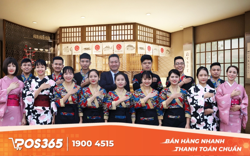 Mẫu thiết kế đồng phục nhà hàng Nhật 2