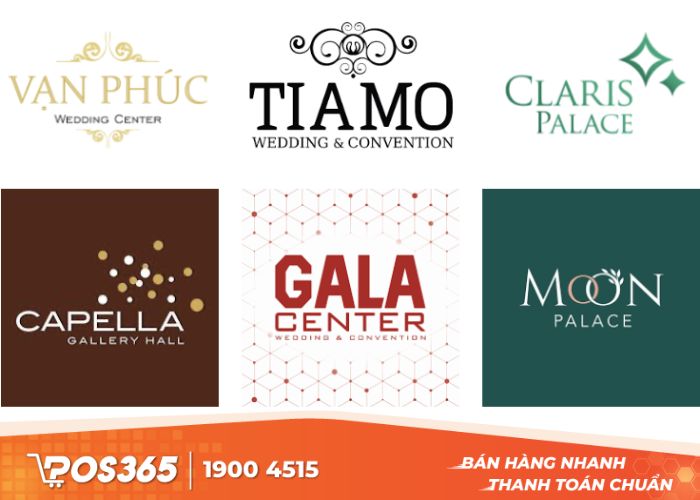 Logo đơn giản với phông chữ thương hiệu đặc trưng