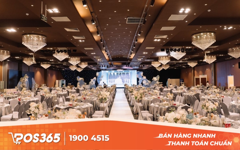 Mẫu mặt bằng nhà hàng tiệc cưới 1