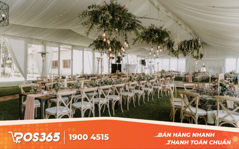 Mẫu mặt bằng nhà hàng tiệc cưới 2