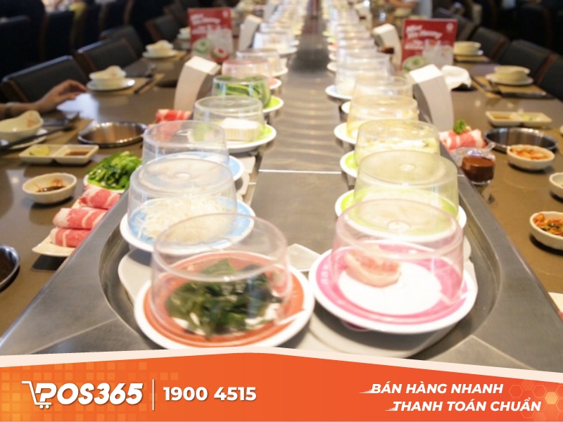 Lẩu băng chuyền Kichi Kichi - Quán lẩu ngon tại Đà Nẵng
