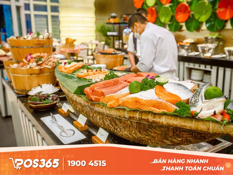 Nhà hàng buffet Đà Nẵng sang trọng - Grand Mercure Buffet