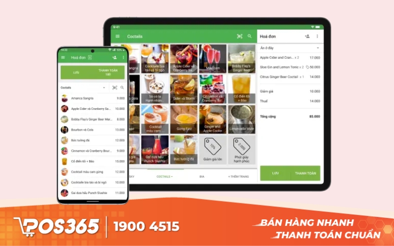 Phần mềm hỗ trợ quản lý cà phê LOYVERSE