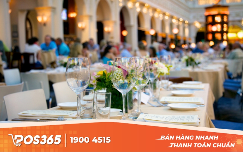 Chú trọng vào việc bố trí sắp xếp nhà hàng