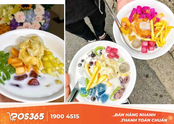 Xe đẩy chè thái Thuỳ Linh ngon, bổ, rẻ