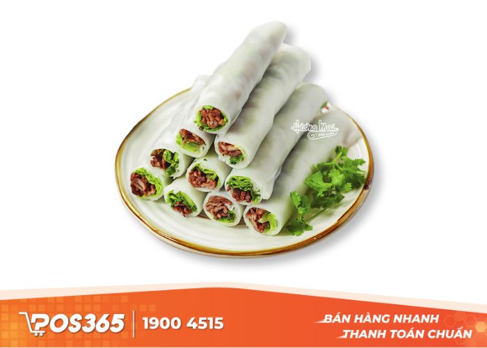 Phở cuốn - phở chiên phồng Hương Mai