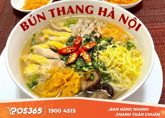 Bún thang Hà Nội truyền thống