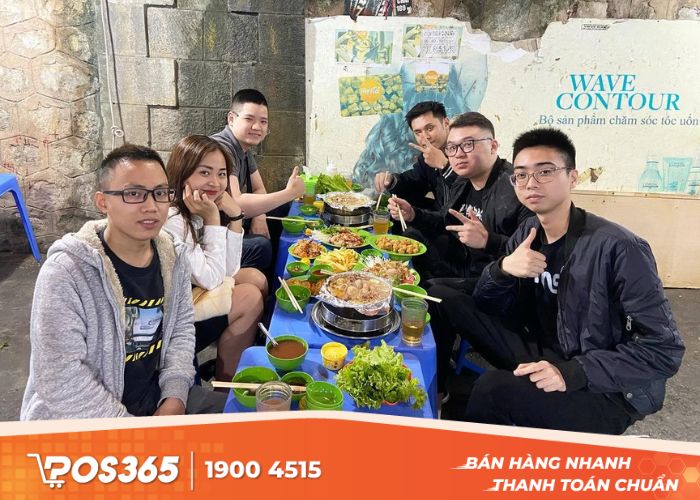 Bò nướng gầm cầu Tuấn Huyền