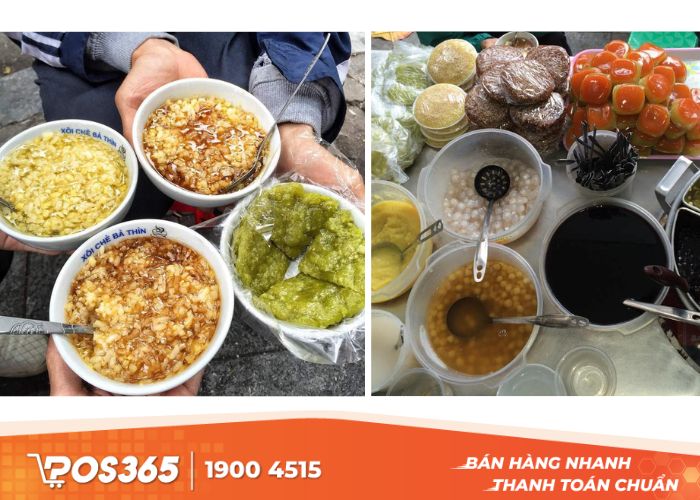 Xôi chè bà Thìn - đặc sản Hà Nội
