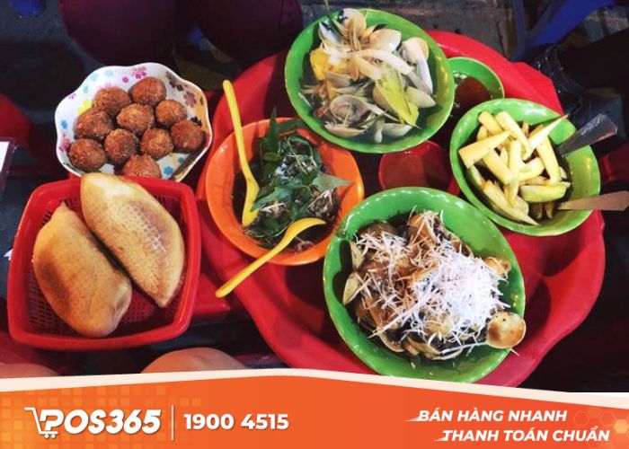 Quán ốc chị Lệ Cửa Bắc