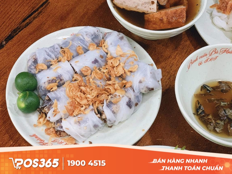 Bánh cuốn Bà Hoành - quán ăn trưa ngon tại hà nội