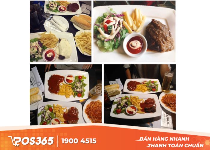 Luna Steak & Pasta thu hút đông đảo khách hàng