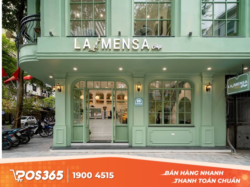 La Mensa - tiệm cà phê view sống ảo Hoàn Kiếm