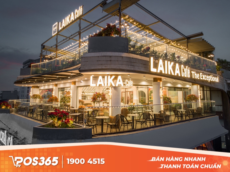Laika - quán cà phê view đẹp Cầu Giấy