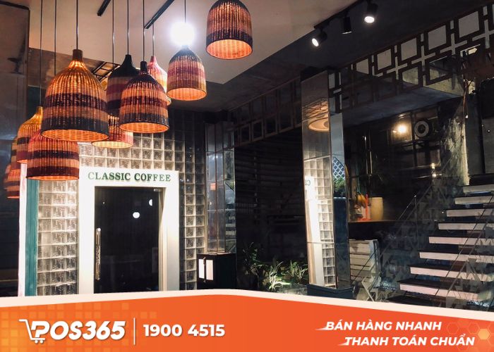 Không gian kiến trúc đặc trưng của quán cafe cổ điển