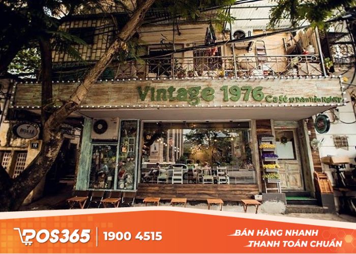 Quán cafe Vintage 1976