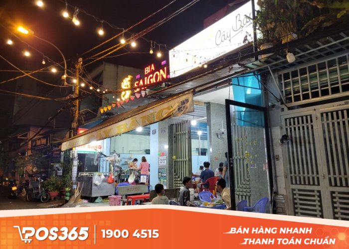 Quán ốc hút cây Bàng Đà Nẵng