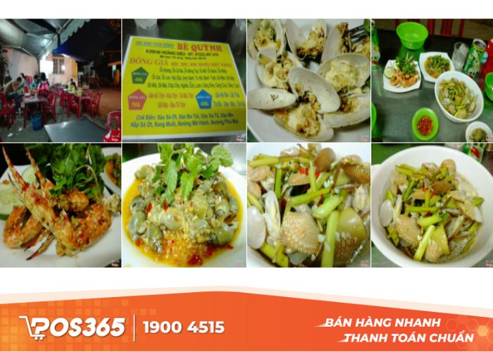 Quán ốc Bé Quỳnh - Quán ốc ngon tại Đà Nẵng