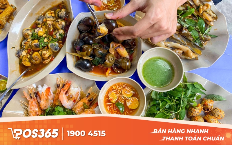 Ốc nướng tiểu khu - Quán ốc ngon ở Cầu Giấy Hà Nội