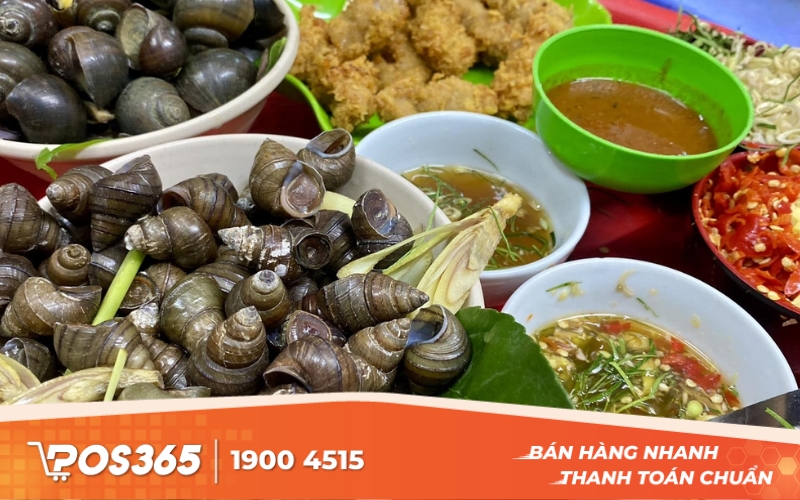 Quán Bà Câm - Quán ốc ngon ở phố Cổ Hà Nội