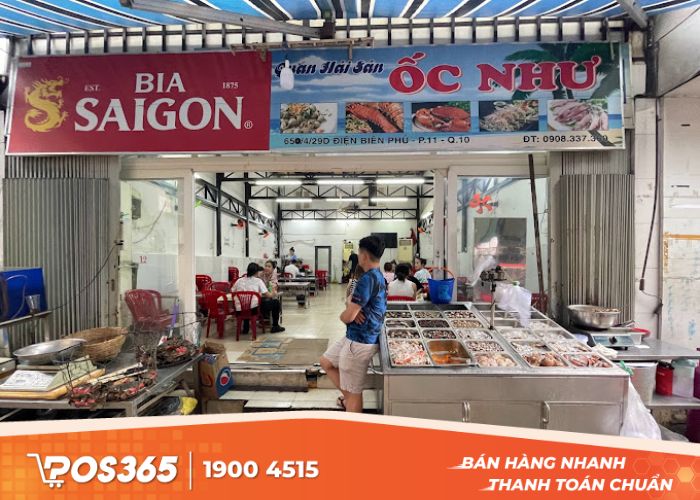 Quán ốc Như - món ngon quận 10