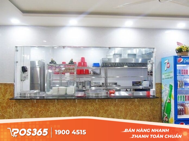 Quầy bán phở 2m