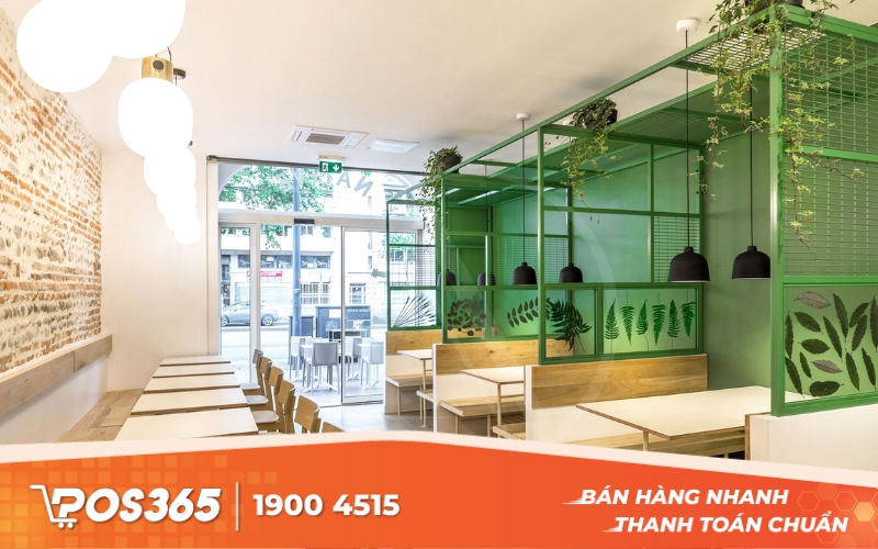 Thiết kế quán ăn bình dân - phong cách hiện đại