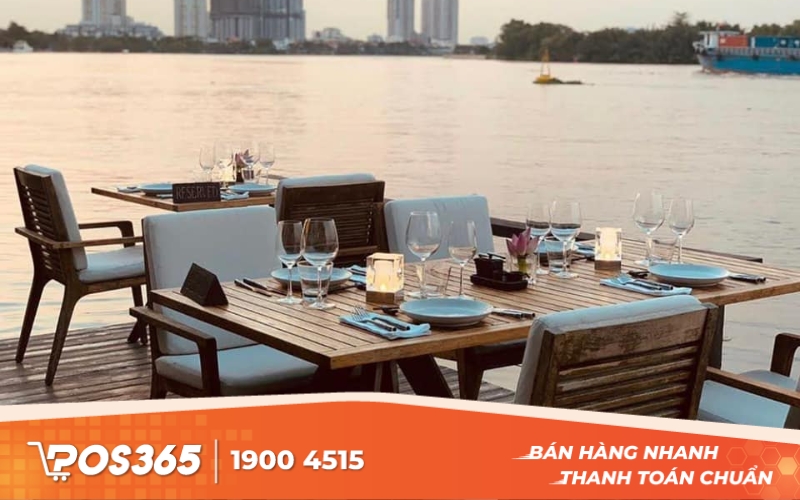Một số lưu ý khi thiết kế nhà hàng nổi trên sông
