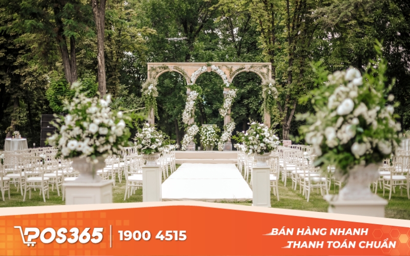 Một số lưu ý khi thiết kế nhà hàng tiệc cưới