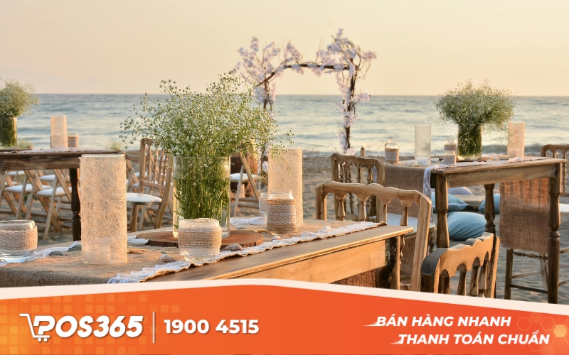 Nhà hàng tiệc cưới ven biển