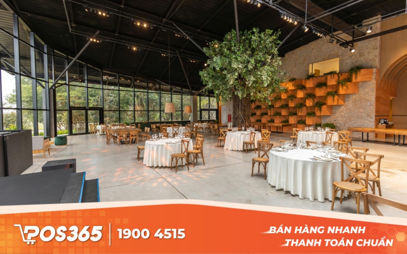 Nội thất trung tâm tiệc cưới