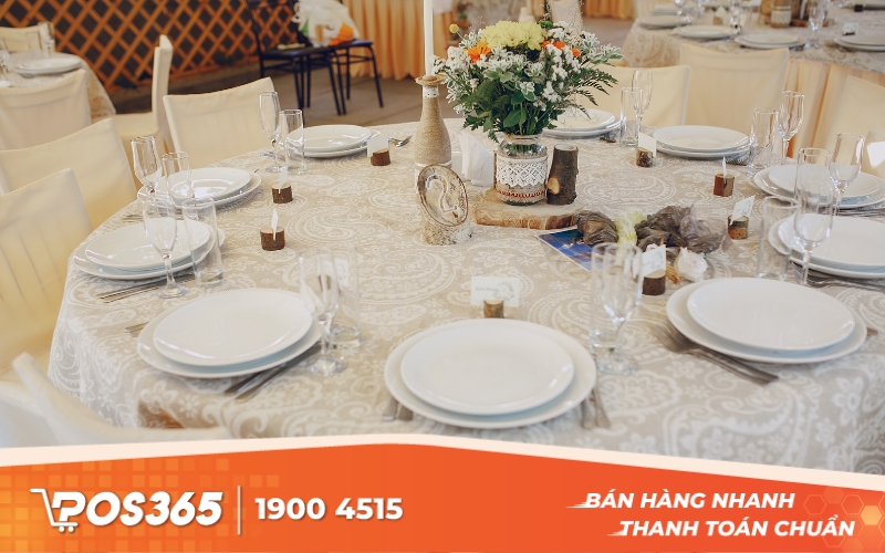 Thiết kế nhà hàng tiệc cưới phong cách tân cổ điển