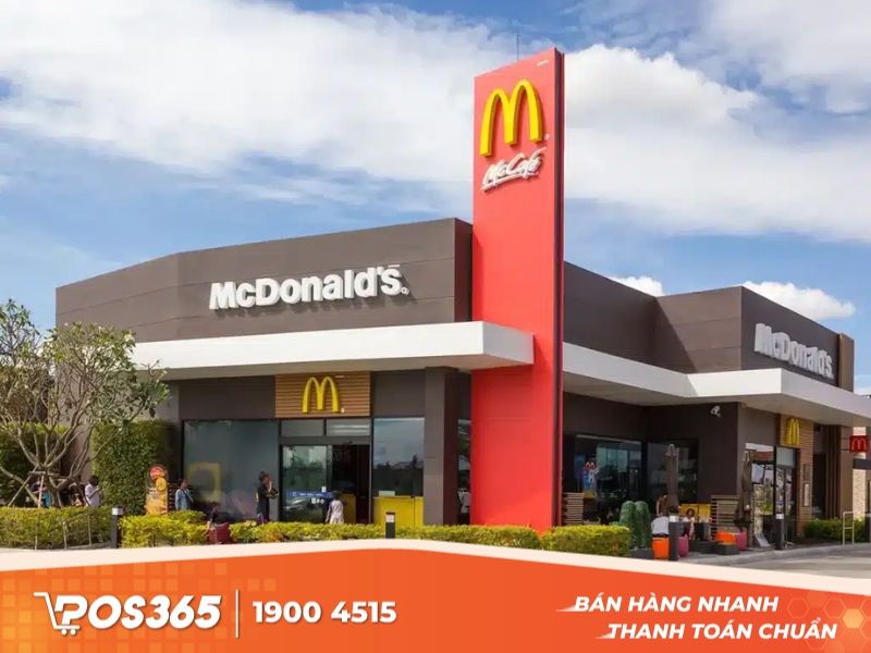 Thiết kế quán ăn nhanh Mcdonald’s