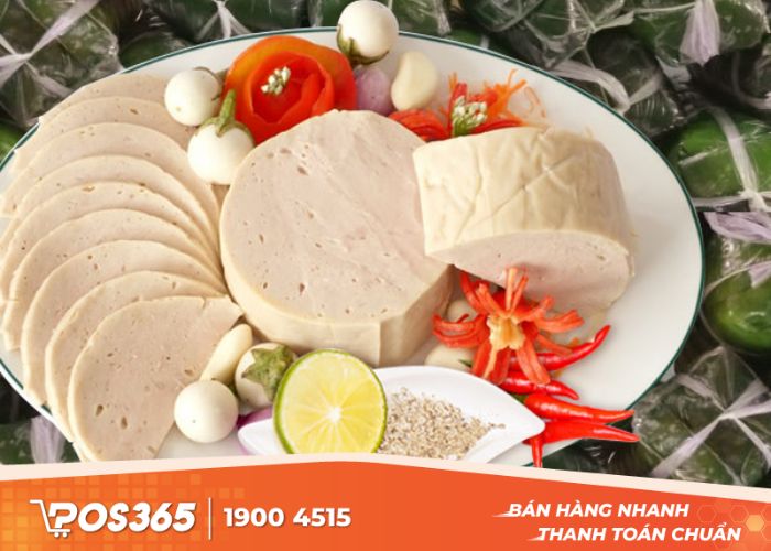 Món giò lụa hấp
