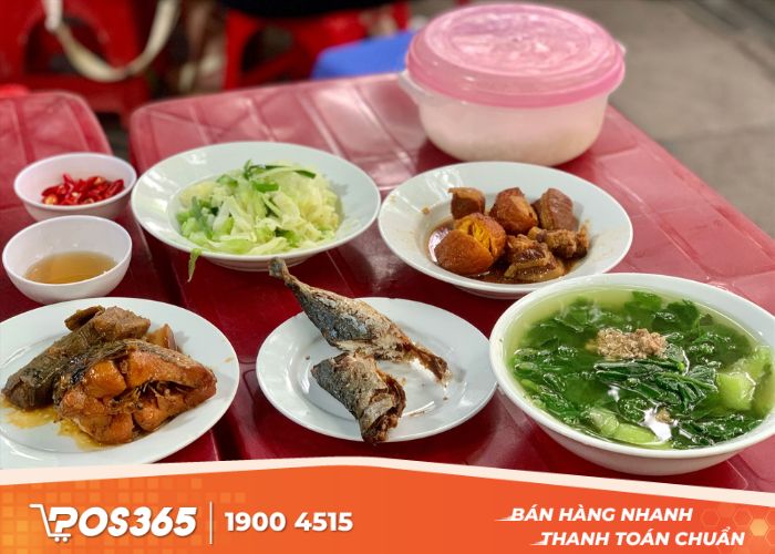 Thực đơn cho thứ năm là canh khổ qua nhồi thịt