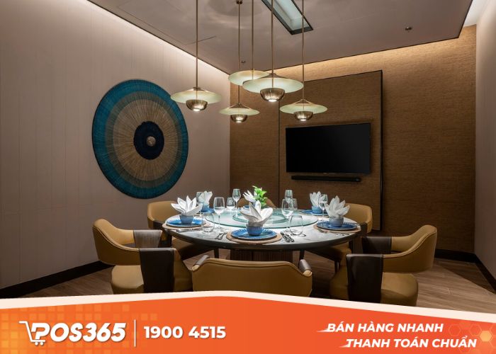 Trang trí phòng VIP nhà hàng