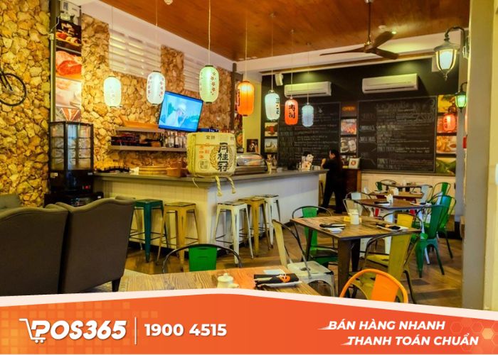 Quầy tính tiền thu ngân nhà hàng