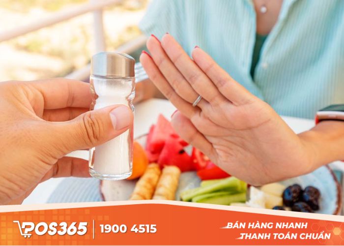 Thực hiện chế độ giảm mặn