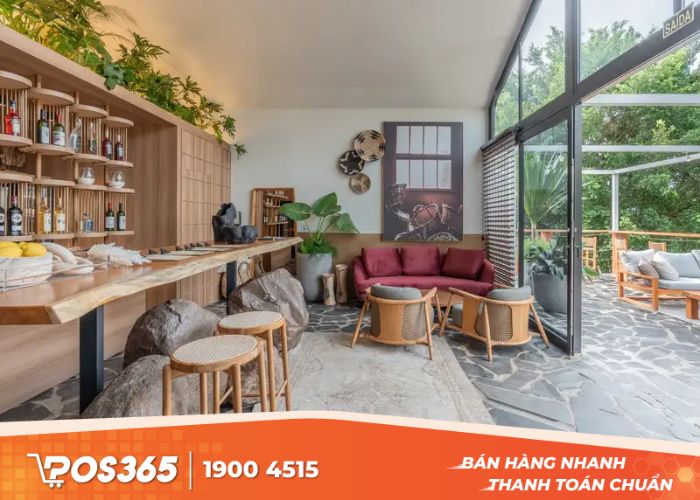 Đảm bảo ánh sáng quán cafe