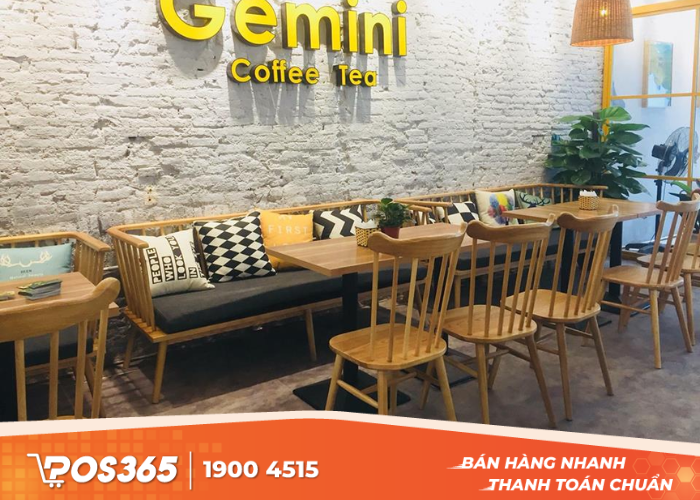 Bàn ghế quán cafe chất liệu gỗ