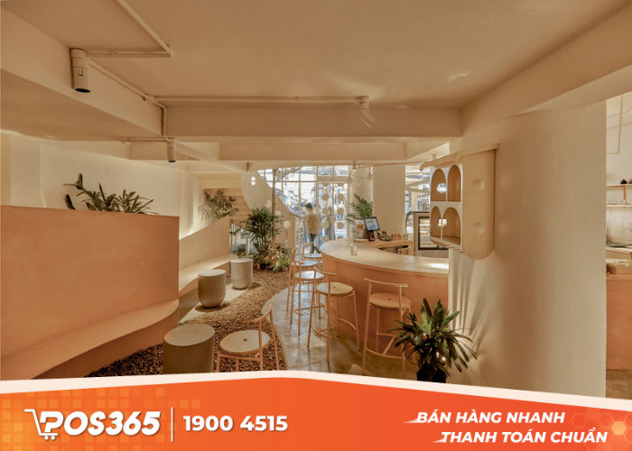 Bộ bàn ghế quán cafe phong cách hiện đại