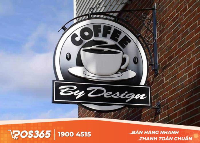 Bảng hiệu hộp đèn nhỏ gọn mà vẫn nổi bật