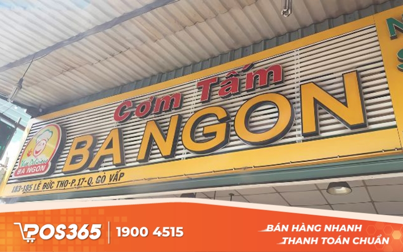 Bảng hiệu cơm tấm