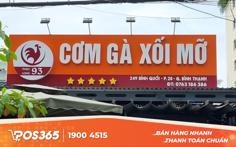 Bảng hiệu cơm trưa