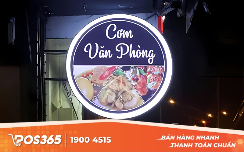 Bảng hiệu treo dọc hông