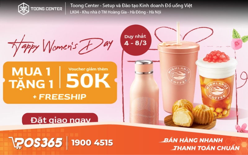 Các chương trình khuyến mãi đặc biệt cho quán cafe
