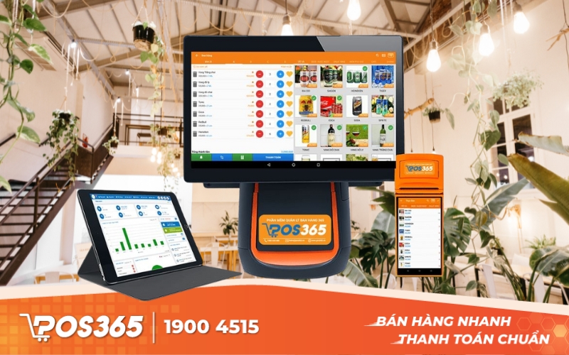 Quản lý nguyên liệu pha chế trên phần mềm POS365