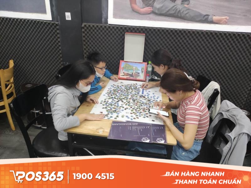 D20 Boardgame Cafe - quán cafe broad game TPHCM