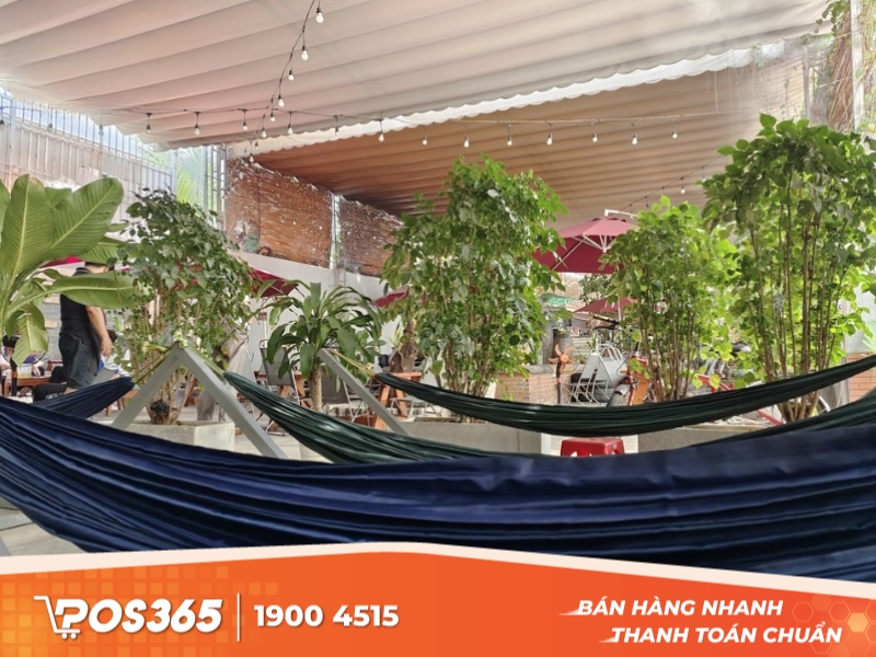 Cà phê Võng Hồ Gươm - quán cafe võng đẹp Hà Thành