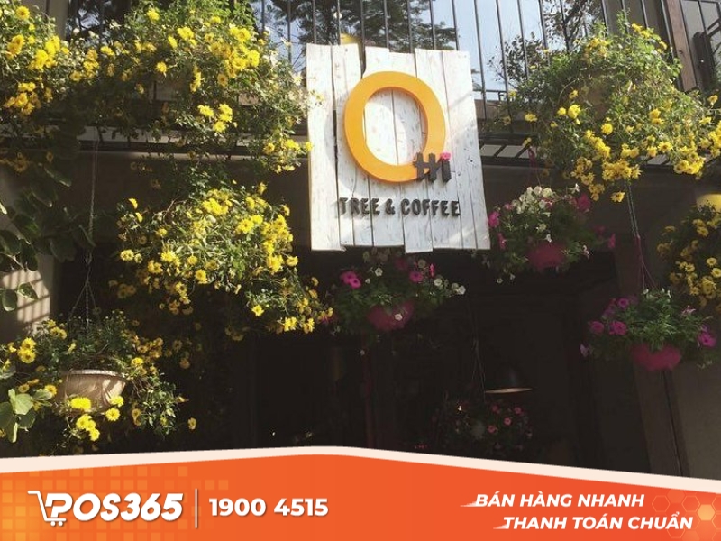 O'tree Coffee - quán cà phê võng sân vườn style vintage